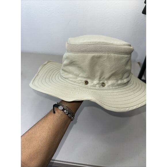 Henschel Hat Co. USA Sun/camper Hat Medium! No String! Beige Outdoor Fishing - Picture 9 of 15